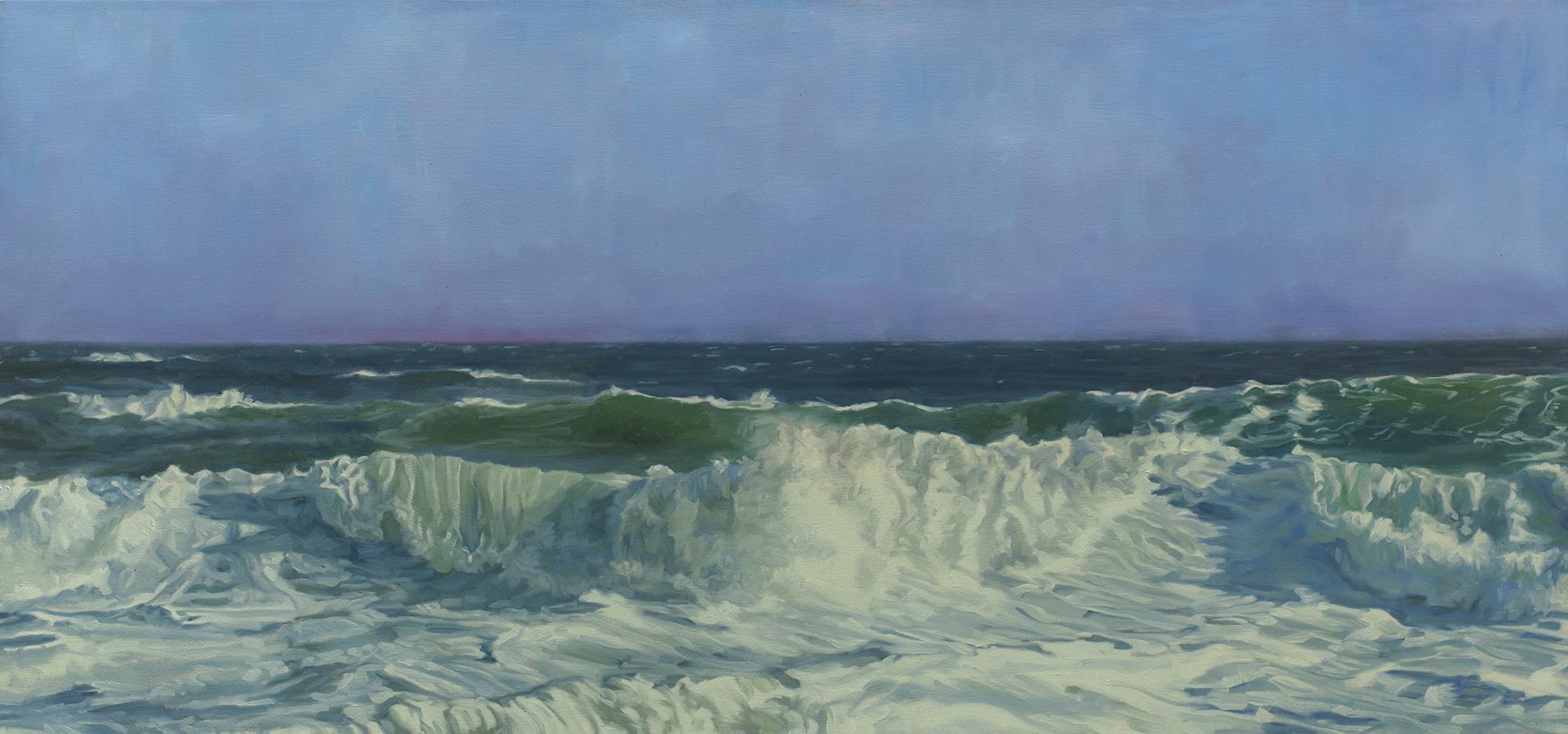 "Ocean I, " Coastal Oil Painting