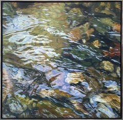 « Rocky River 7 »:: peinture à l'huile réaliste