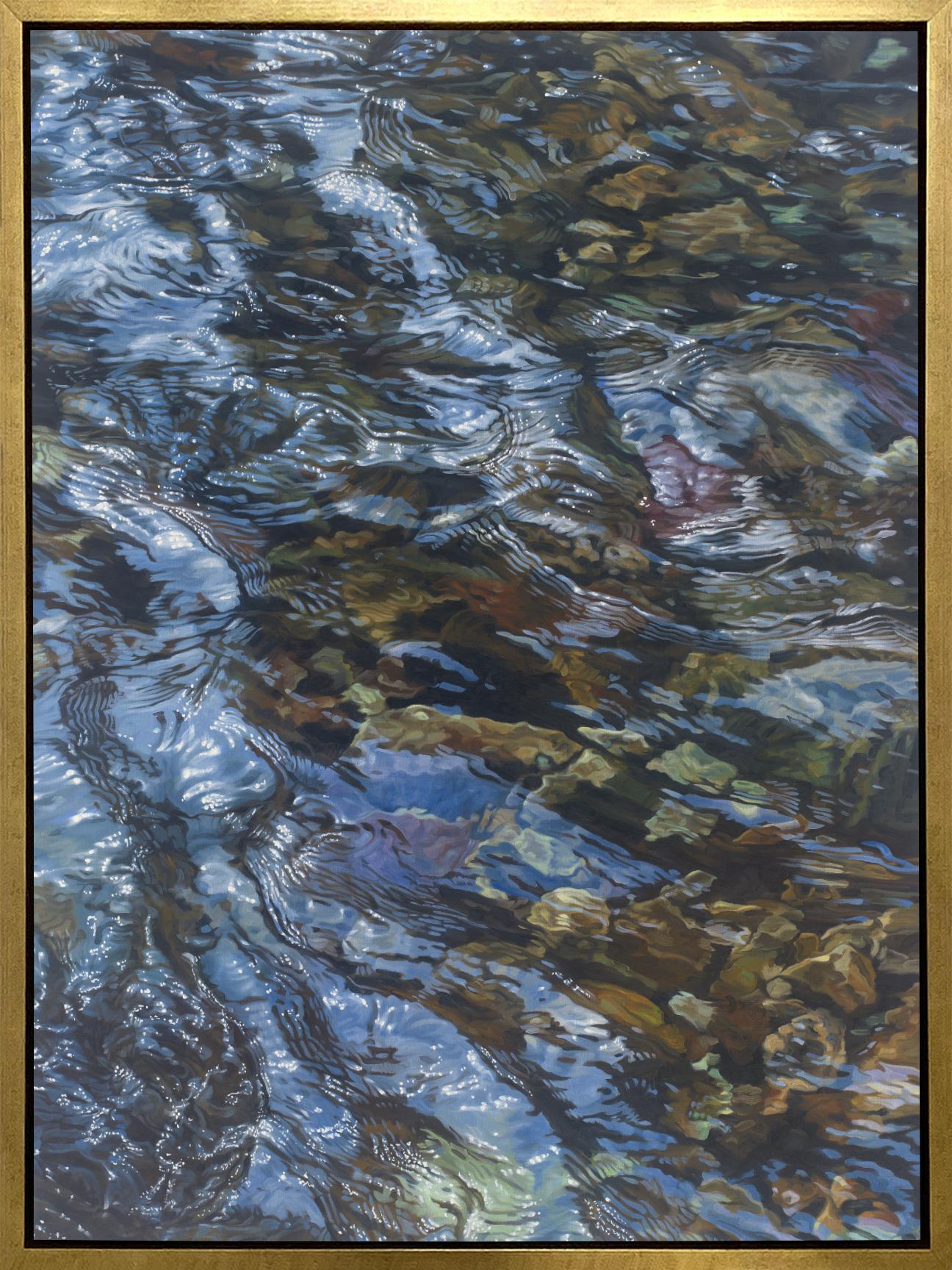 Landscape Print John Harris (painter) - « Little Branch », imprimé giclée encadré en édition limitée, 122 x 91 cm