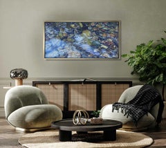 ""Rocky River 5,""" Impression giclée en édition limitée, 12"" x 24""