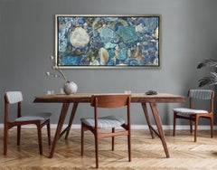 Gerahmter Giclee-Druck „Rocky River 8“, limitierte Auflage, 12" x 24"