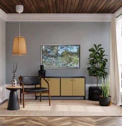 "Streambed III", stampa giclée in edizione limitata con cornice, 27" x 45".