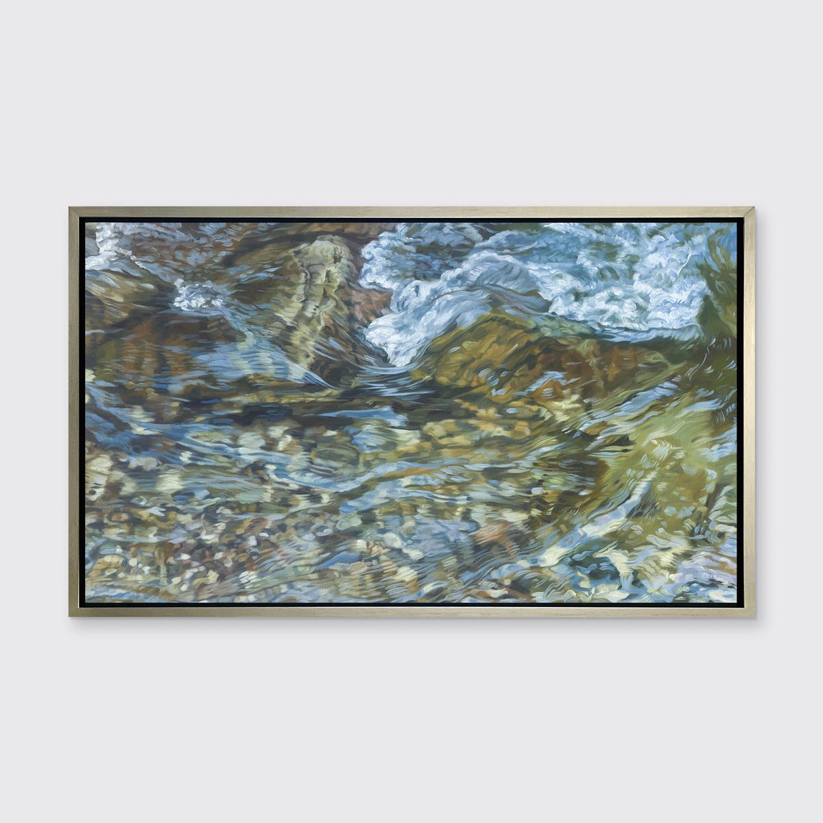 Streambed III, Impression giclée encadrée en édition limitée, 36 x 60 en vente 2