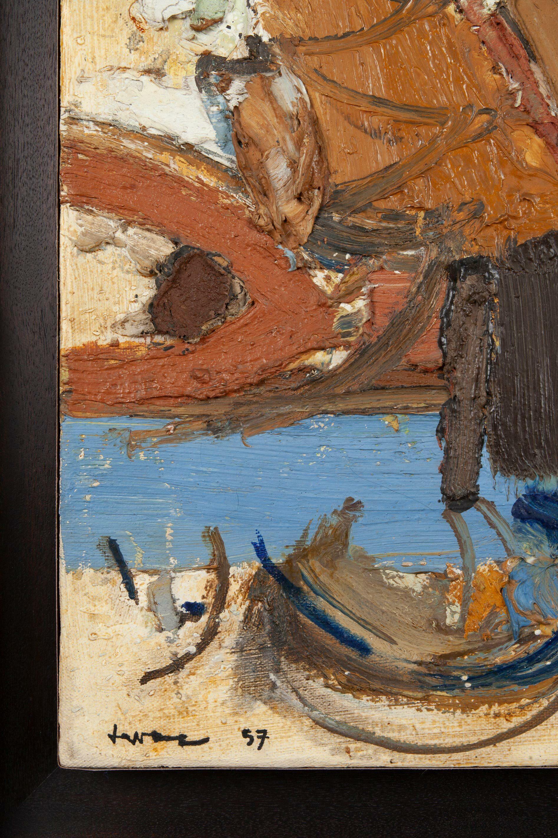 April IX - Abstract Painting by John Harrison Levee