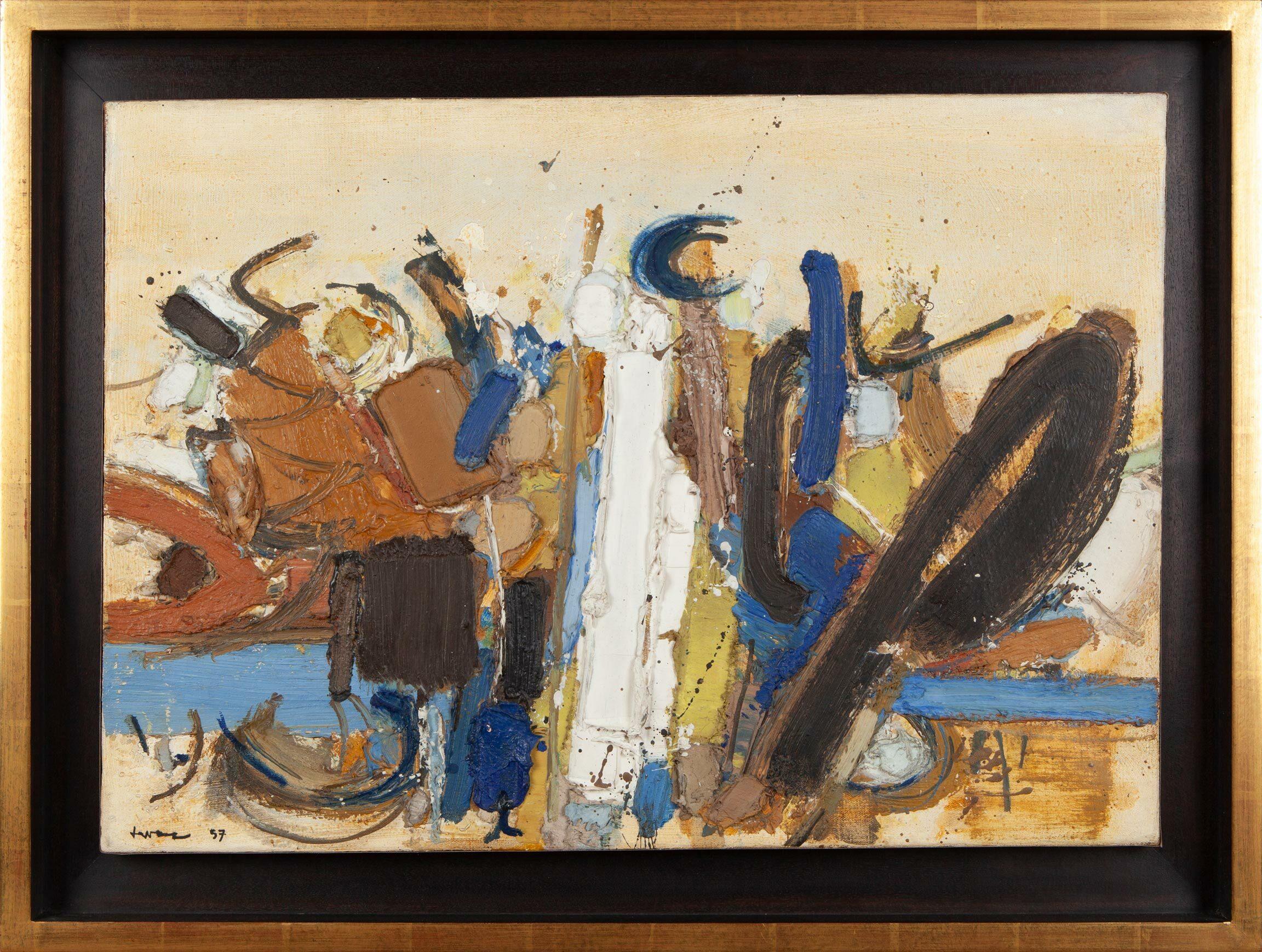 John Harrison Levee Abstract Painting - April IX