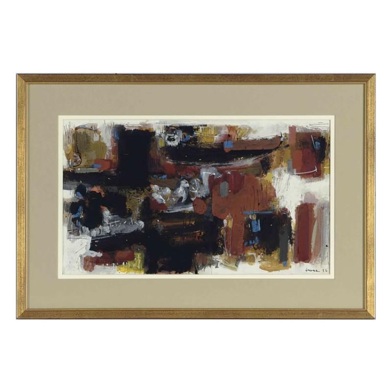 Abstract Painting John Harrison Levee - Mars III