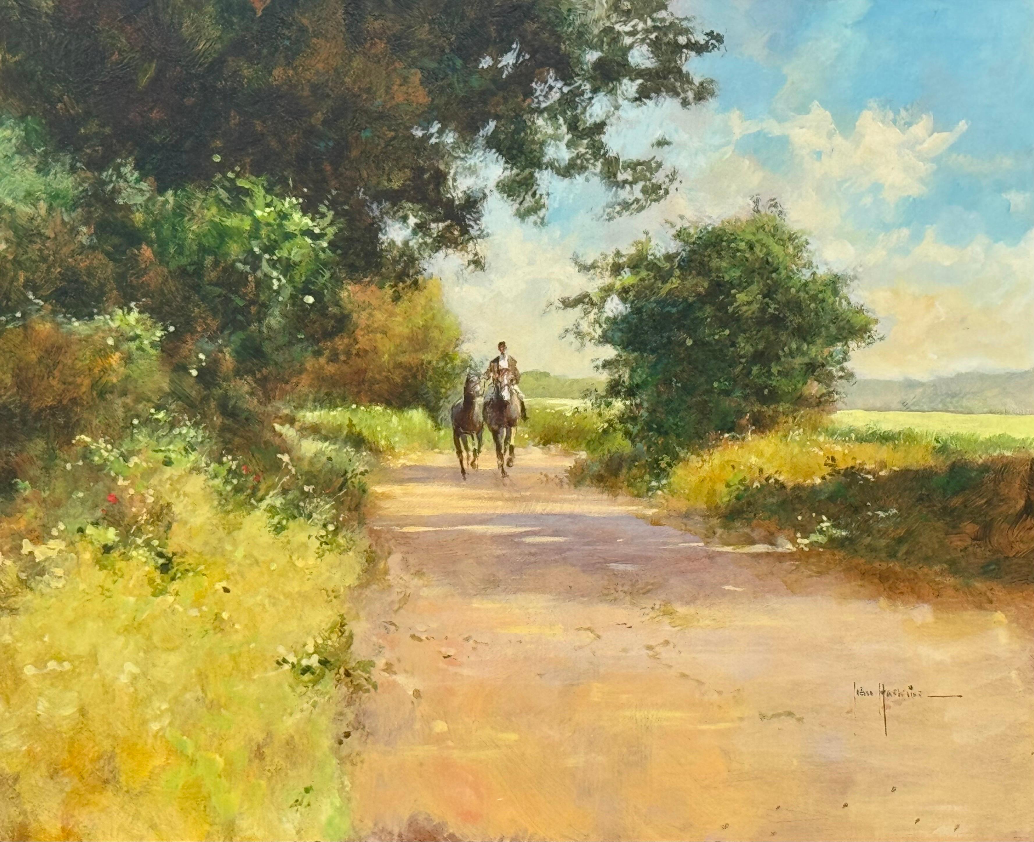 The Horse in the Lush Green English Countryside (Les chevaux dans la campagne anglaise verdoyante) en vente 2