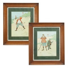 John Hassall Golf Prints