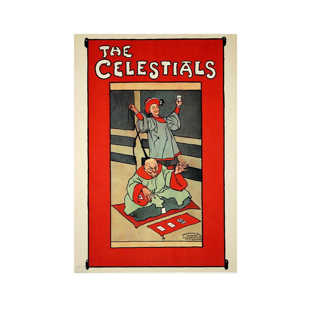Original poster by John Hassall titled “The Celestials” For Sale 2