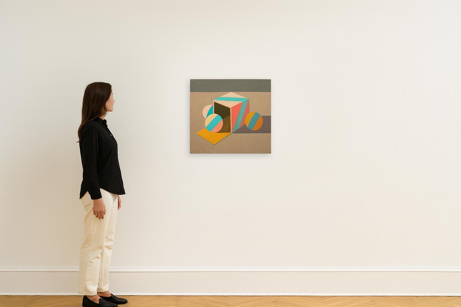 Abstraktes Stilleben – Painting von John Havens Thornton