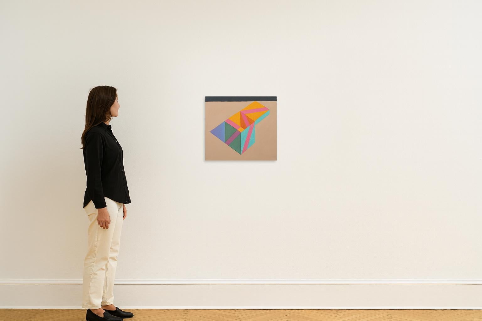 Ohne Titel (Box geöffnet) – Painting von John Havens Thornton