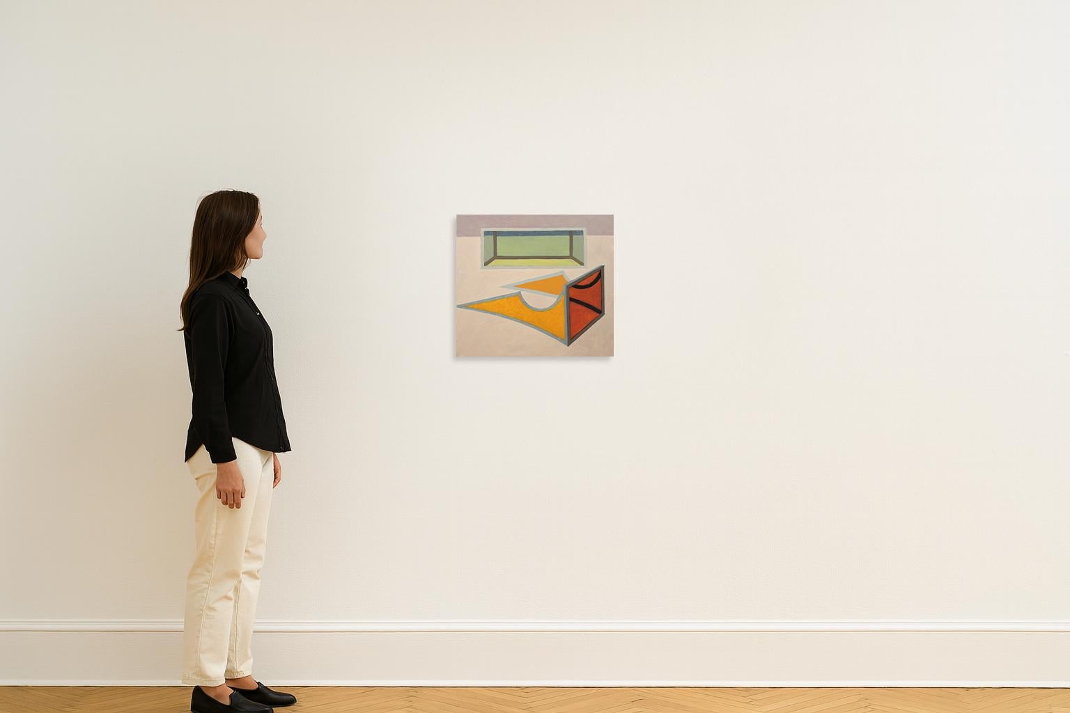 Ohne Titel (Formulare) – Painting von John Havens Thornton