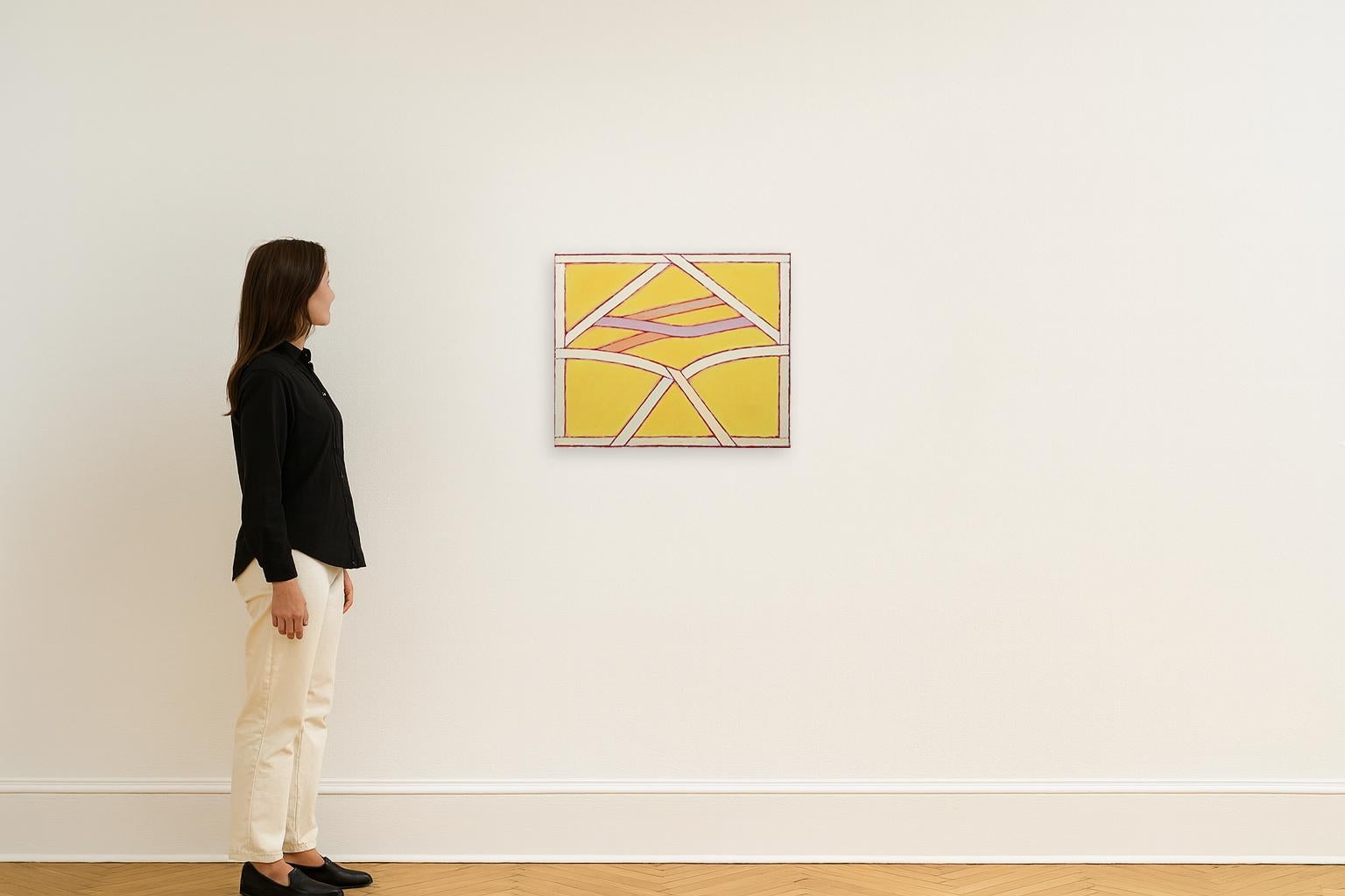 Untitled (Ribbons) - Painting by John Havens Thornton