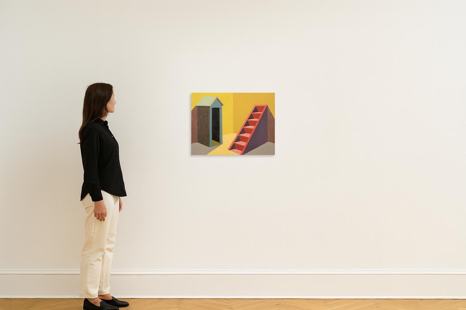 Unbetitelt (Strukturen) – Painting von John Havens Thornton