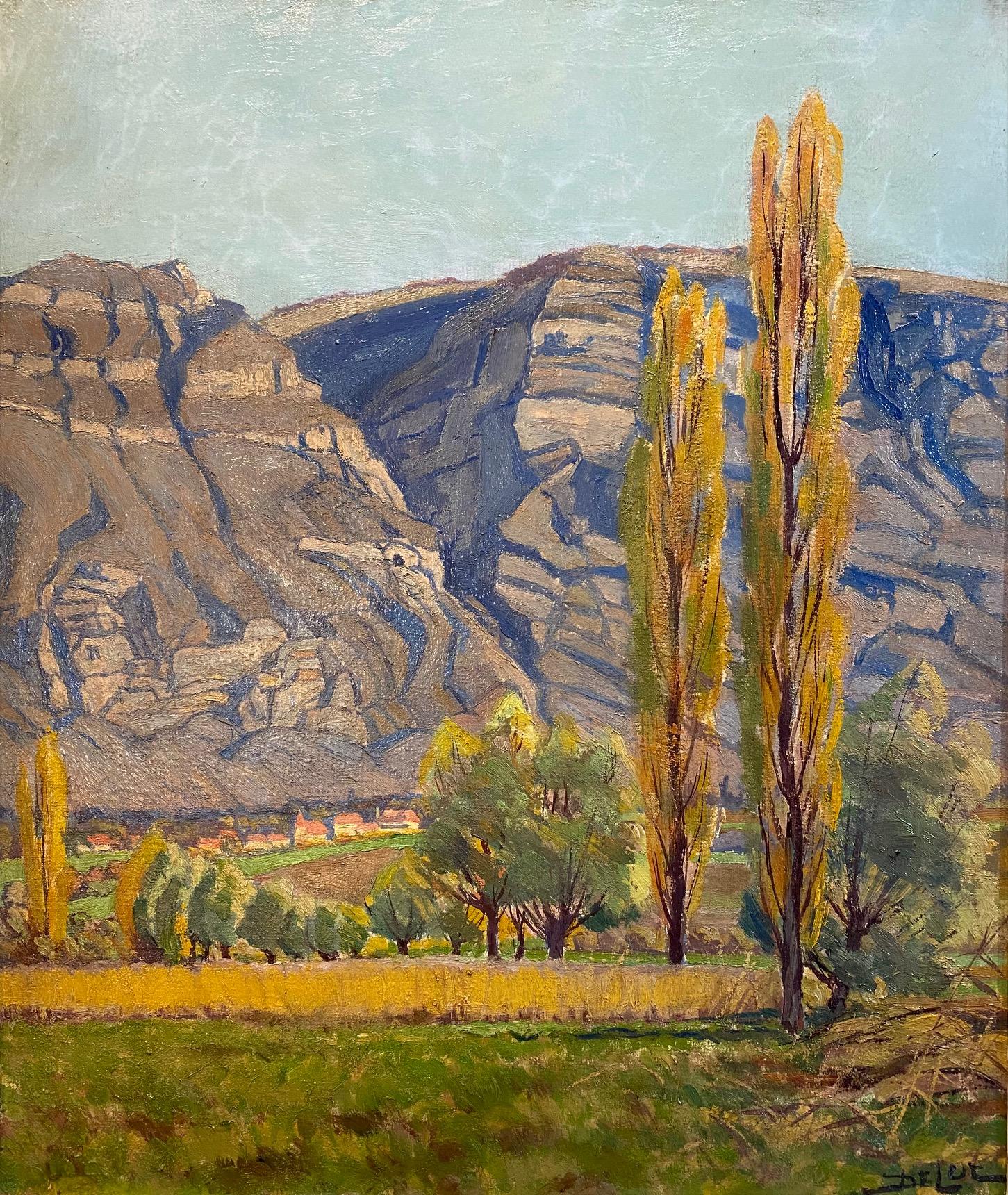 The Great gorge by John Henri Deluc - Oil on canvas 55x46 cm 4
