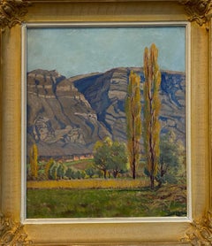 The Great gorge by John Henri Deluc - Oil on canvas 55x46 cm