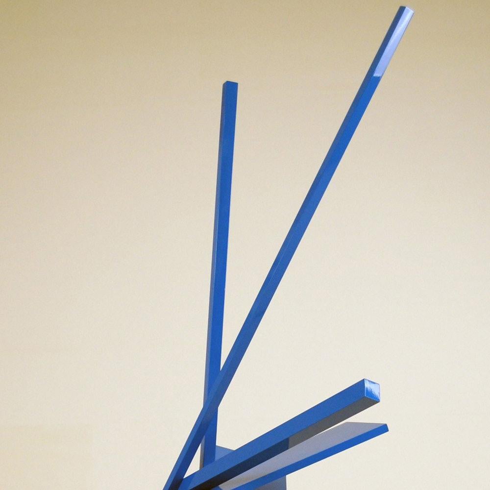 Myakka Blue - Abstract Sculpture by John Henry