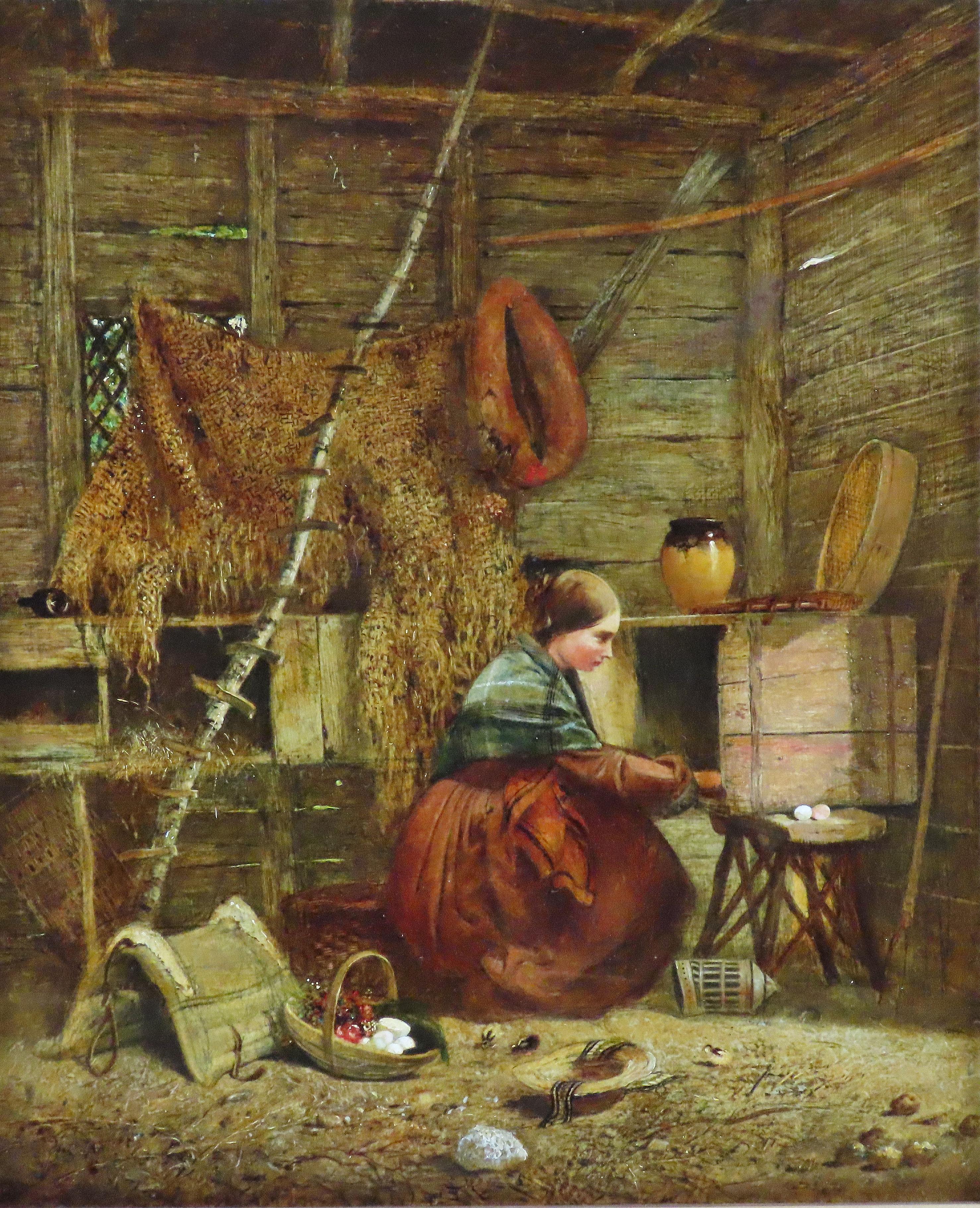 Olio originale su tela. John Henry Dell, 