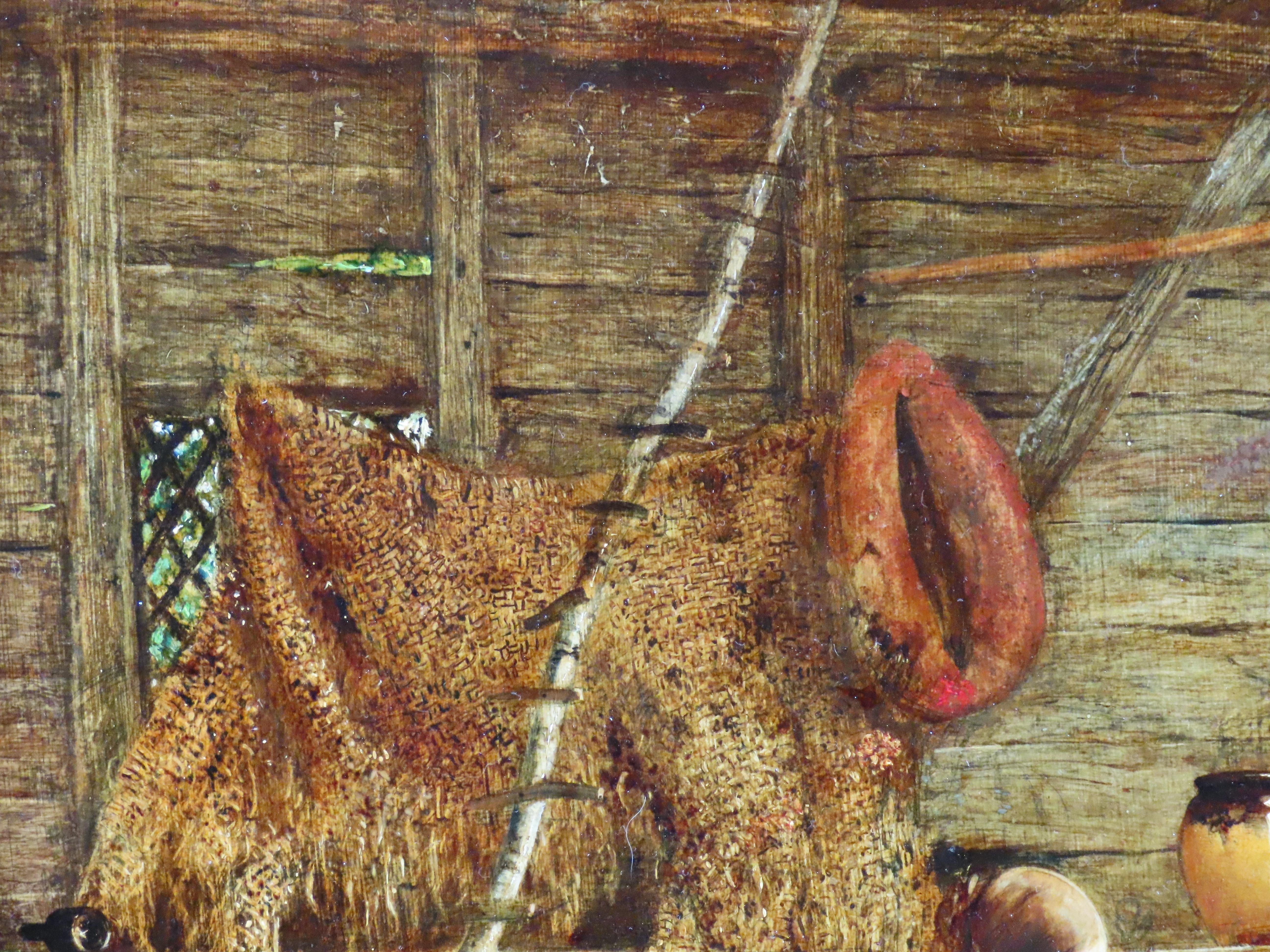 Olio originale su tela. John Henry Dell, 