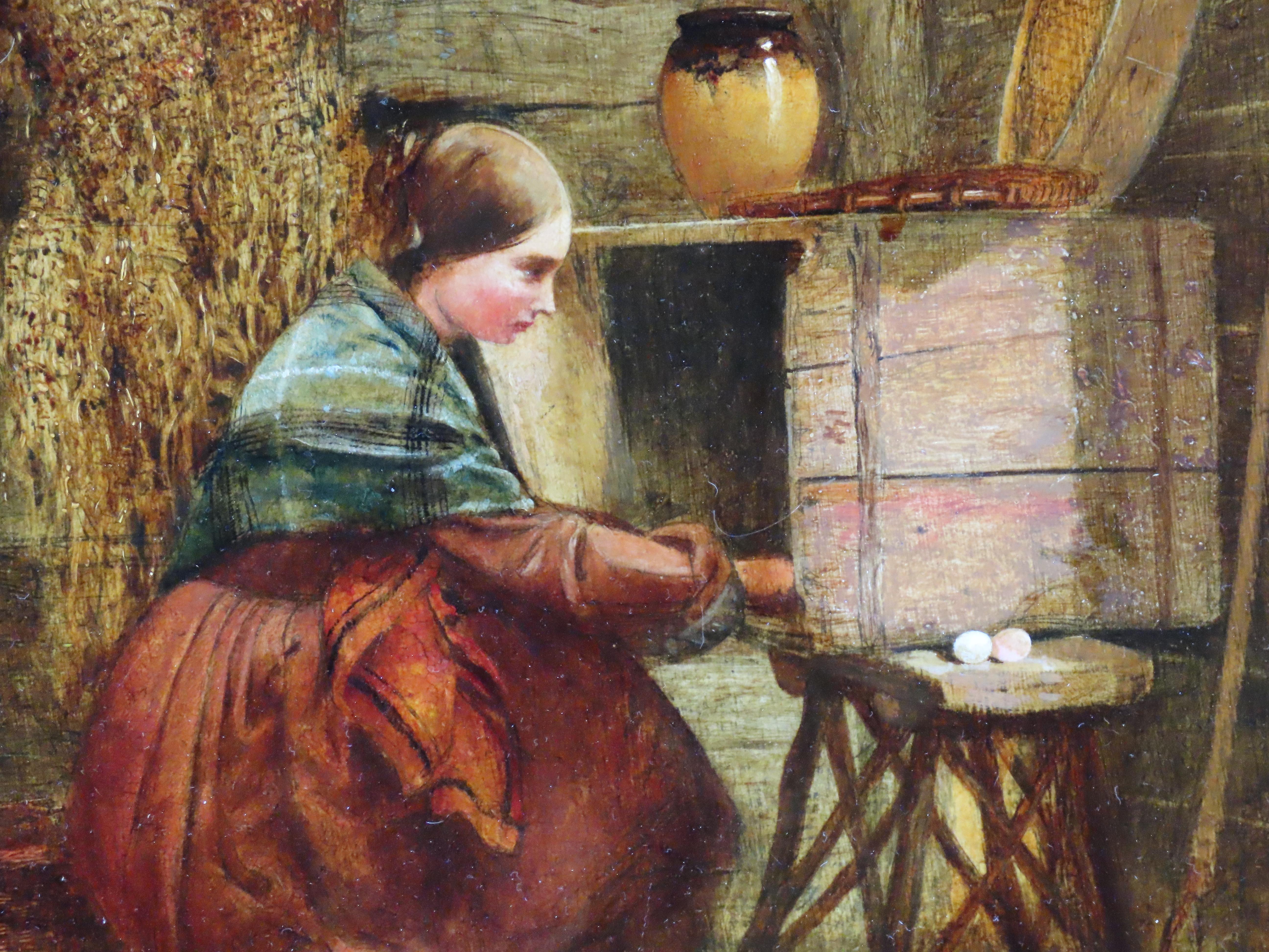 Olio originale su tela. John Henry Dell, 