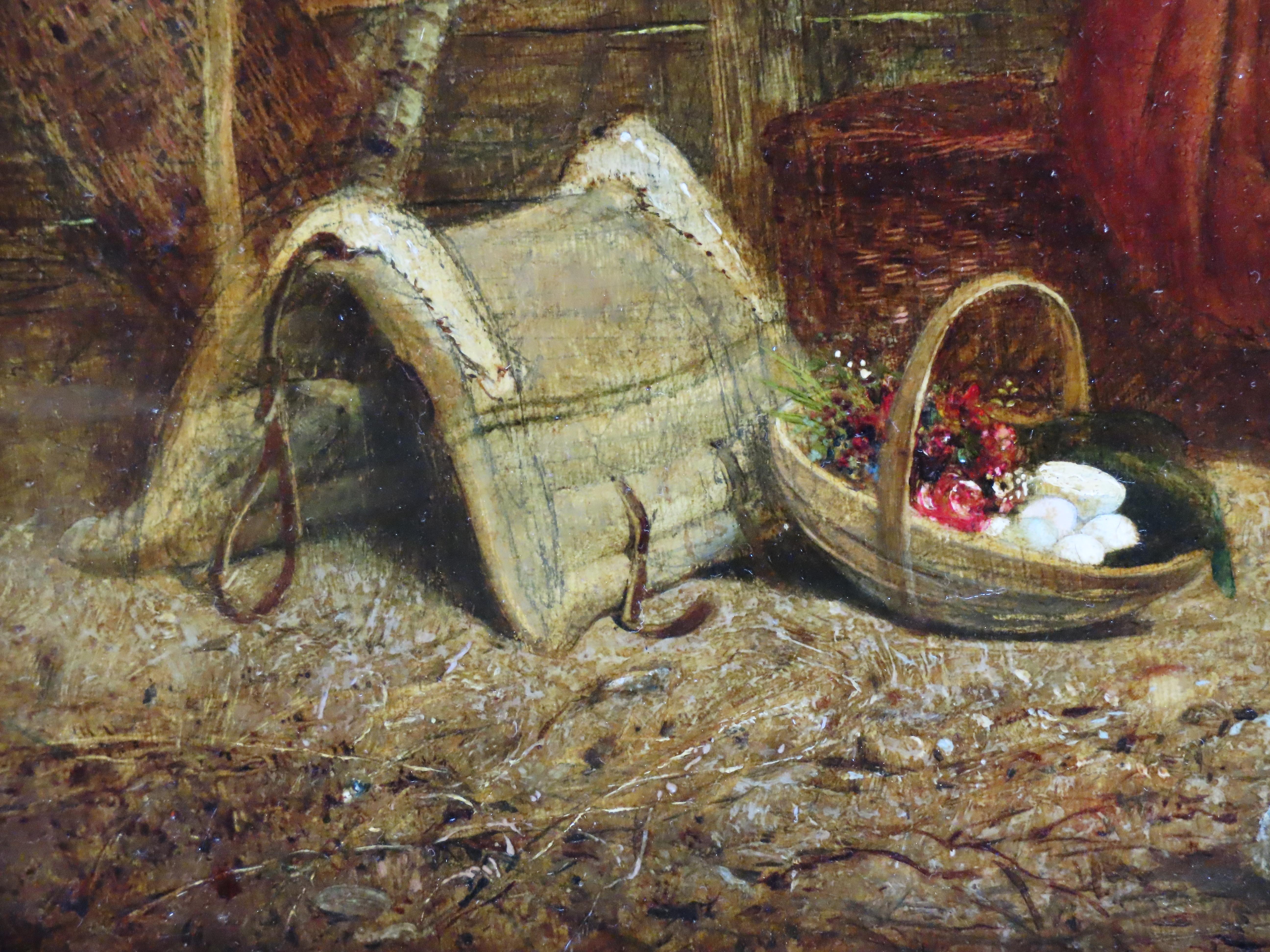 Olio originale su tela. John Henry Dell, 
