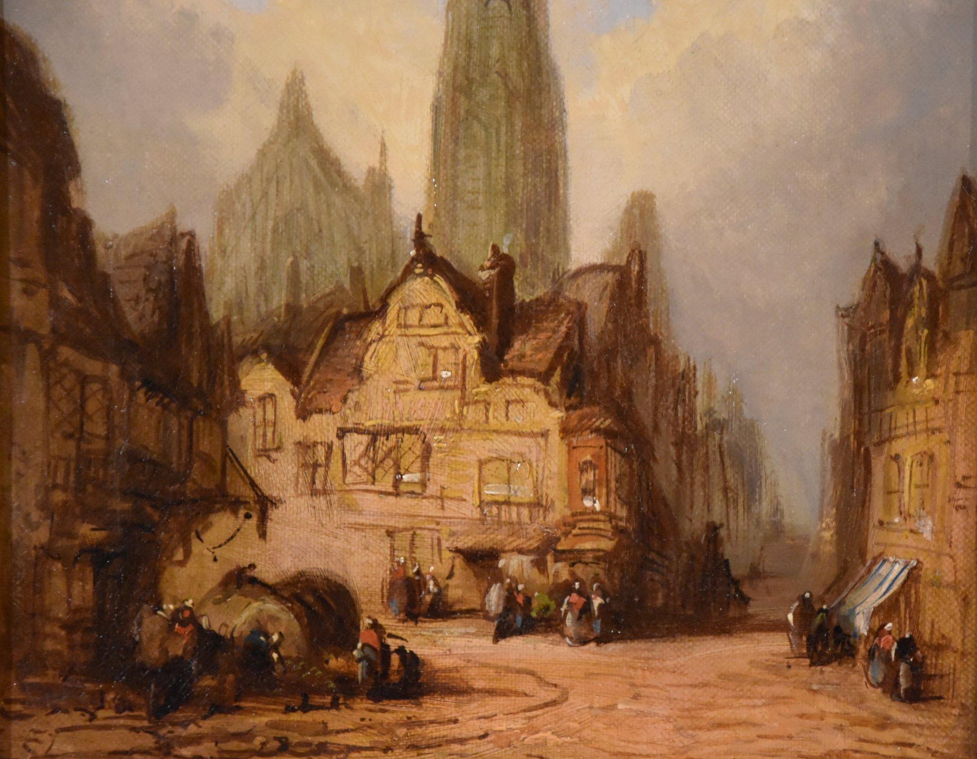 Coppia di dipinti a olio di Henry Foley 