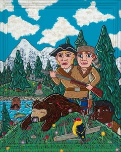 Lewis y Clark matan al oso