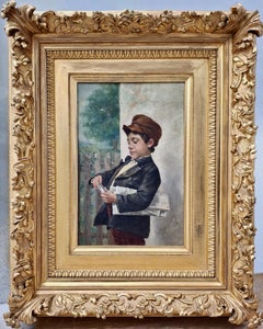 “The Newspaper Boy”