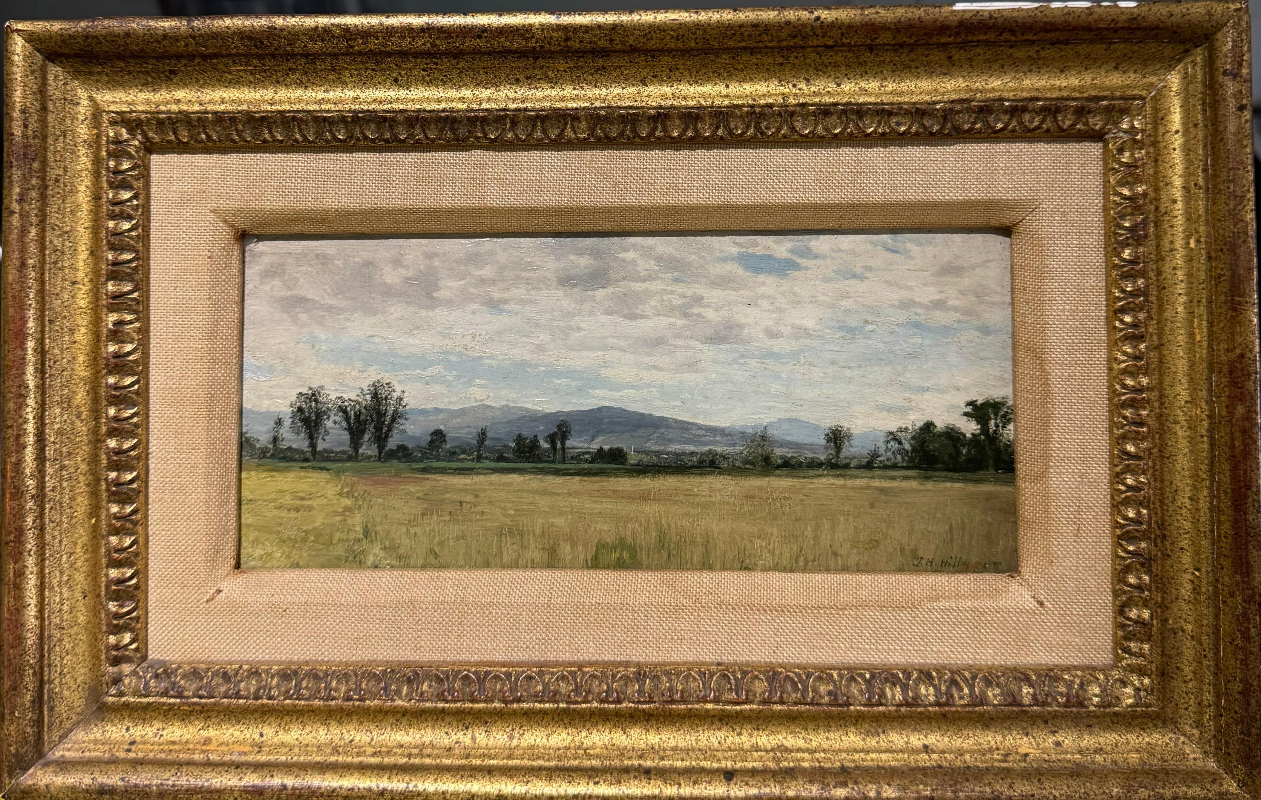 1857 American Hudson River Rockland County Landscape Painting KENNEDY Gallery For Sale 1