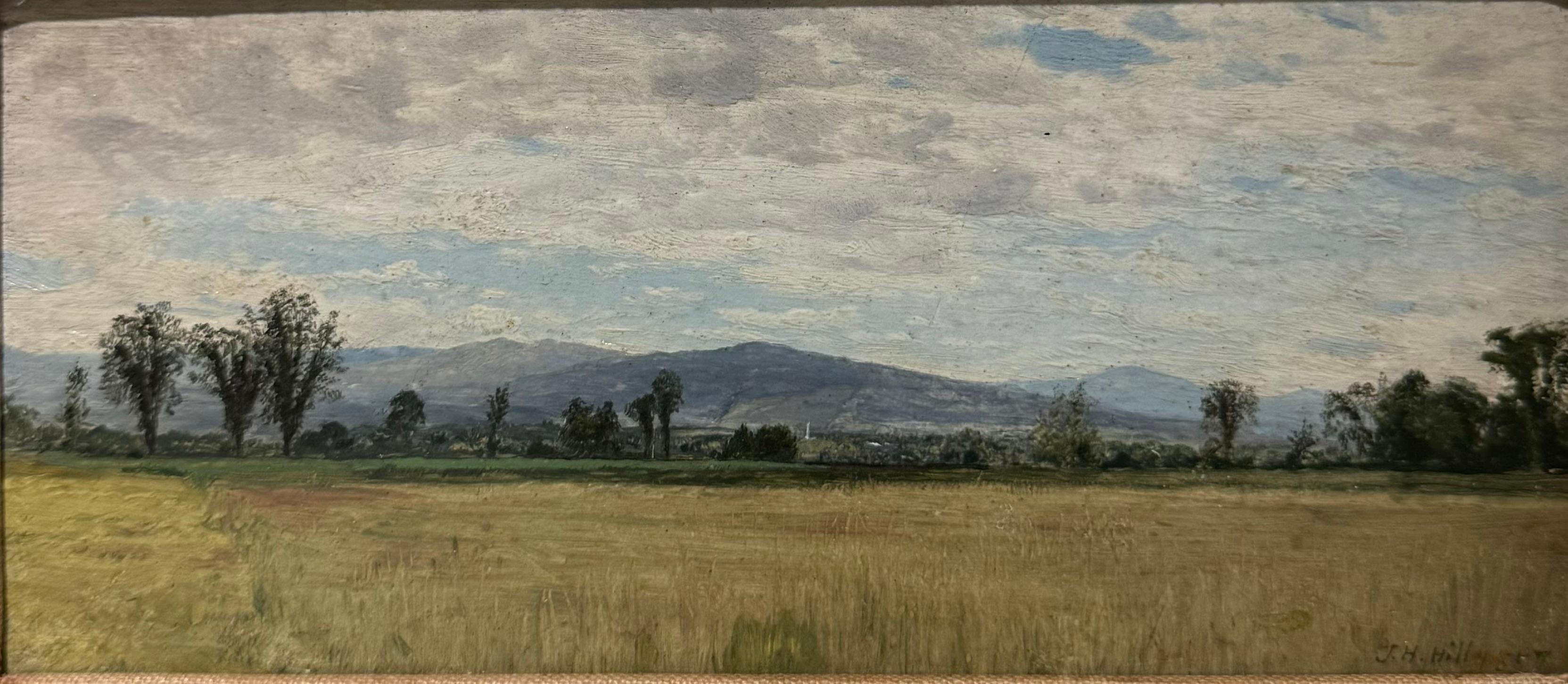 1857 American Hudson River Rockland County Landscape Painting KENNEDY Gallery For Sale 4