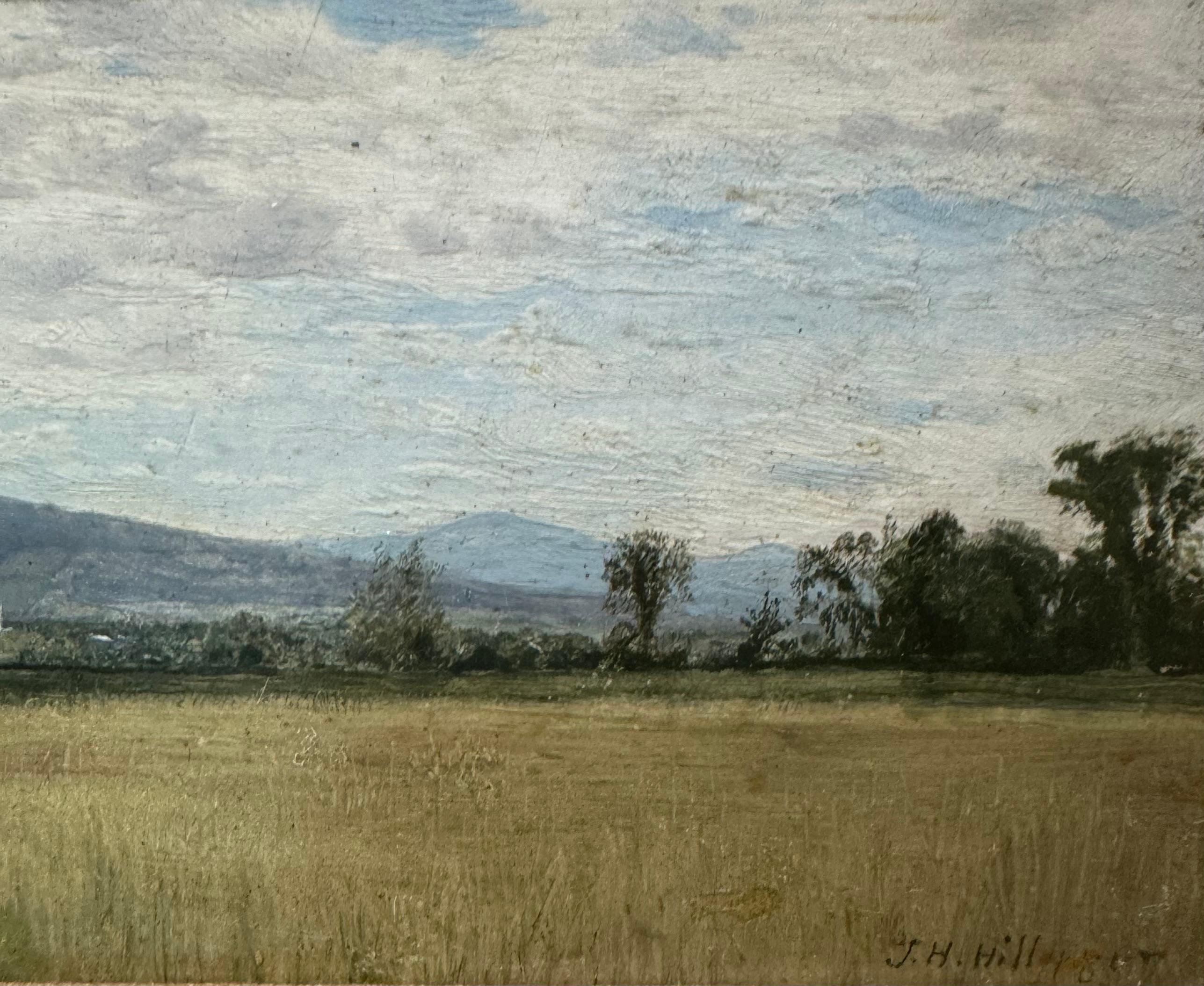 1857 American Hudson River Rockland County Landscape Painting KENNEDY Gallery For Sale 6