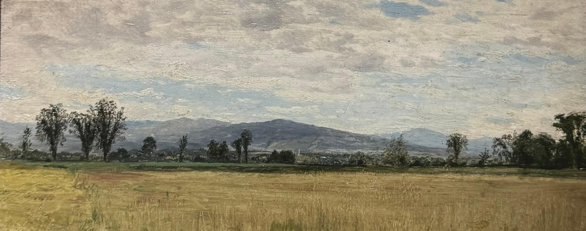 1857 American Hudson River Rockland County Landscape Painting KENNEDY Gallery For Sale 7
