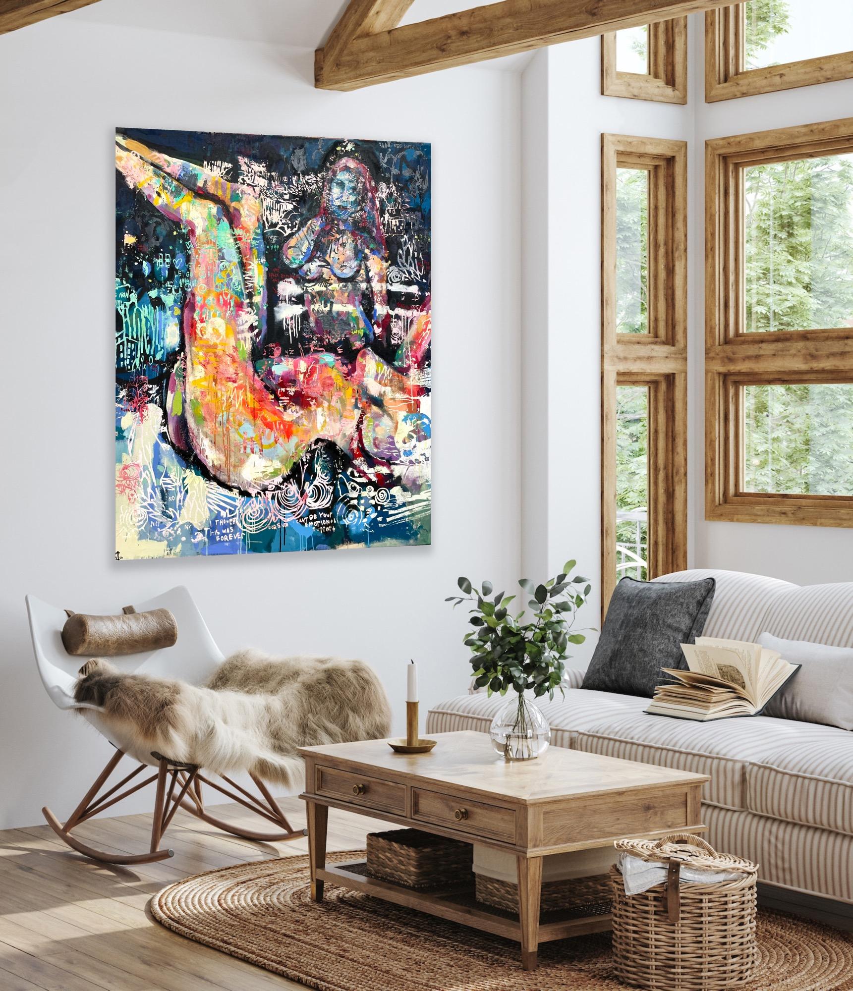 The Space Between (Zeitgenössisch), Mixed Media Art, von John-Herbert Wright