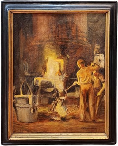 Steelworkers, Men Working, American Work Force, Jazz Enthusiast