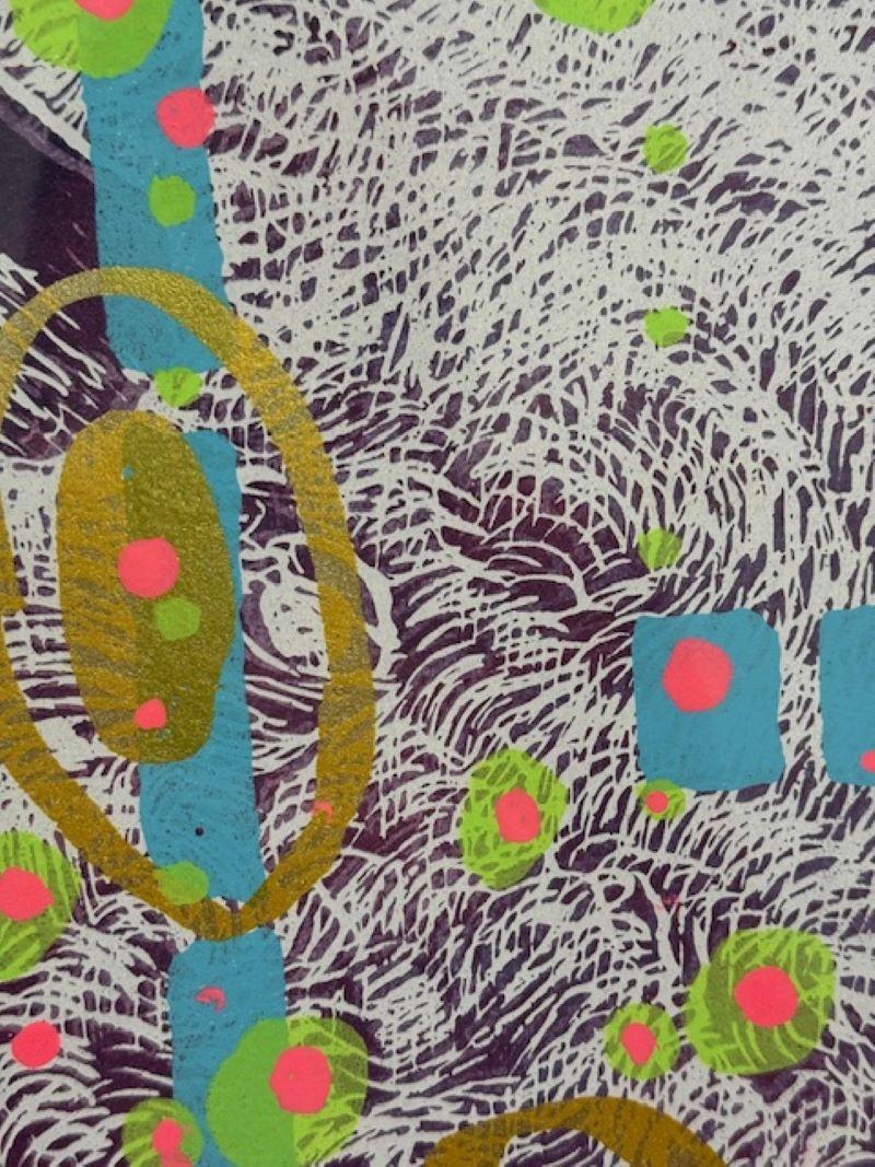 Brecha del Búfalo - Painting Expresionismo abstracto de John Hitchcock