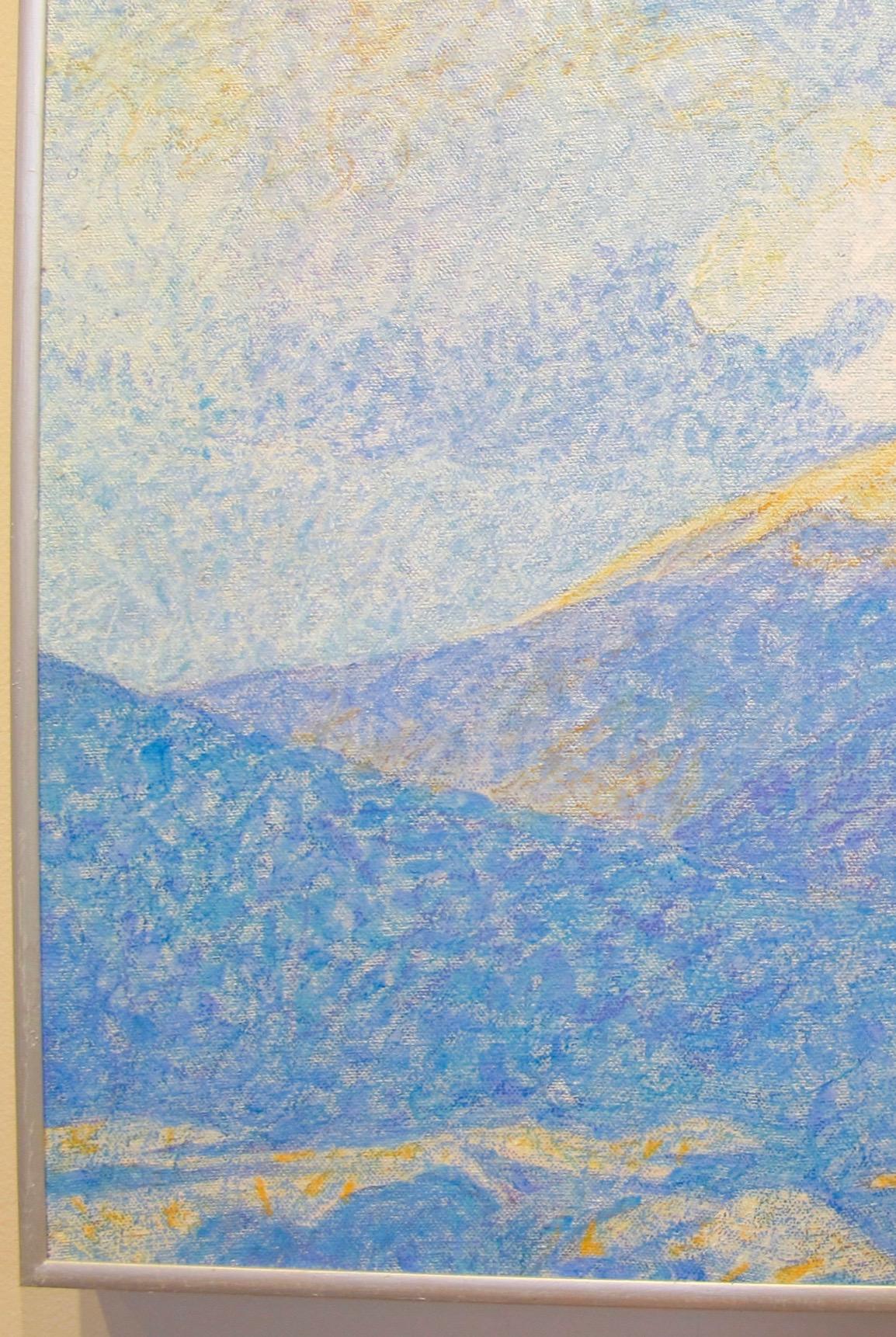 Clouds Over the Jemez, einzigartiges Gemälde, neue Mexico-Landschaft, Wolken, Berge (Zeitgenössisch), Painting, von John Hogan