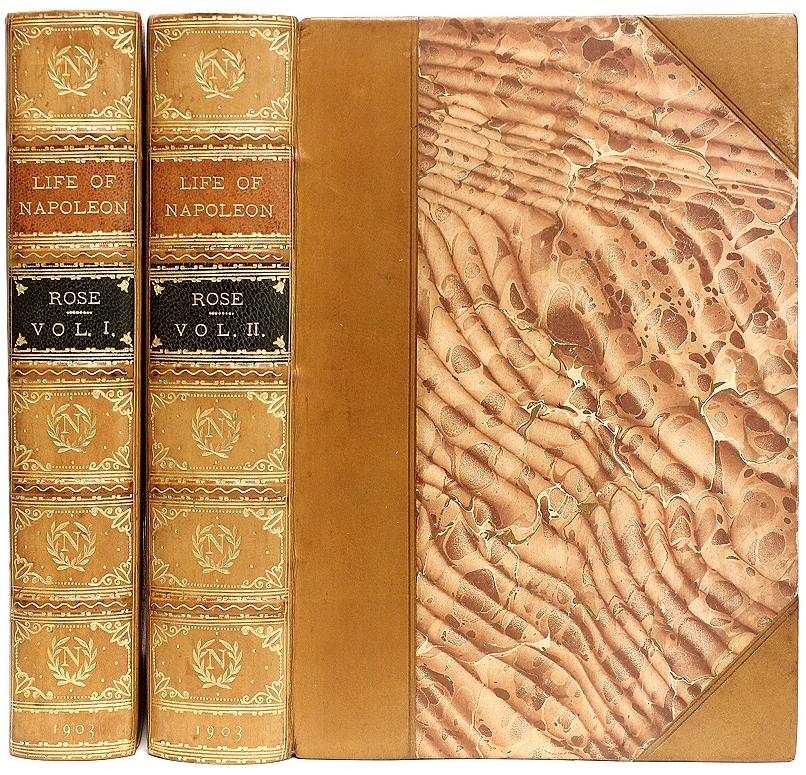 British John Holland Rose, the Life of Napoleon I, Third Edition, 1903, 2 Volumes For Sale