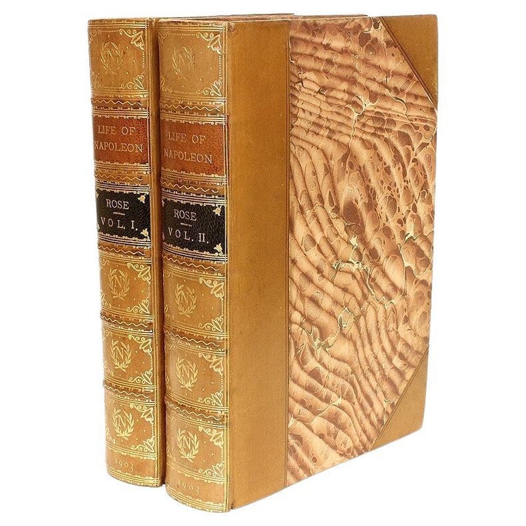 John Holland Rose, the Life of Napoleon I, Third Edition, 1903, 2 Volumes For Sale