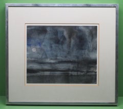 Scottish 1970's Impressionist Watercolour 'Scalpay Hebrides' by John Houston RSA