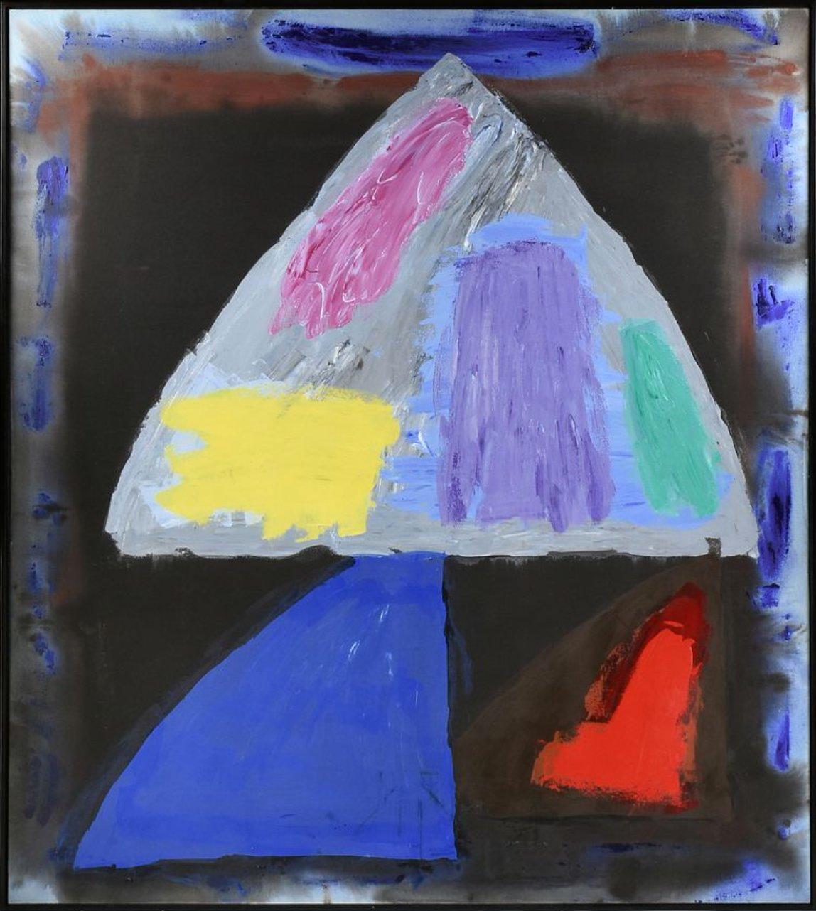June 8, 1982
Acrylic on canvas
Verso signed, titled and dated on canvas
H257 x W231 cm (framed dimensions)
