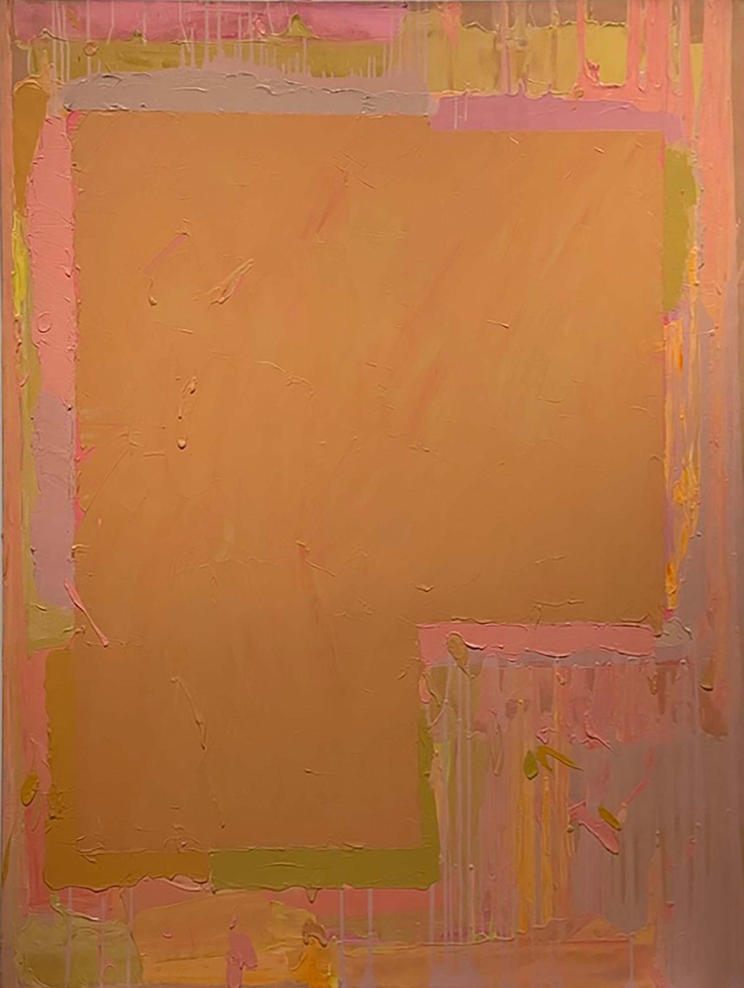 John Hoyland Abstract Painting - Ormolu