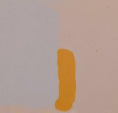 Brown, Beige, Pink - 1971, serigrafia di John Hoyland