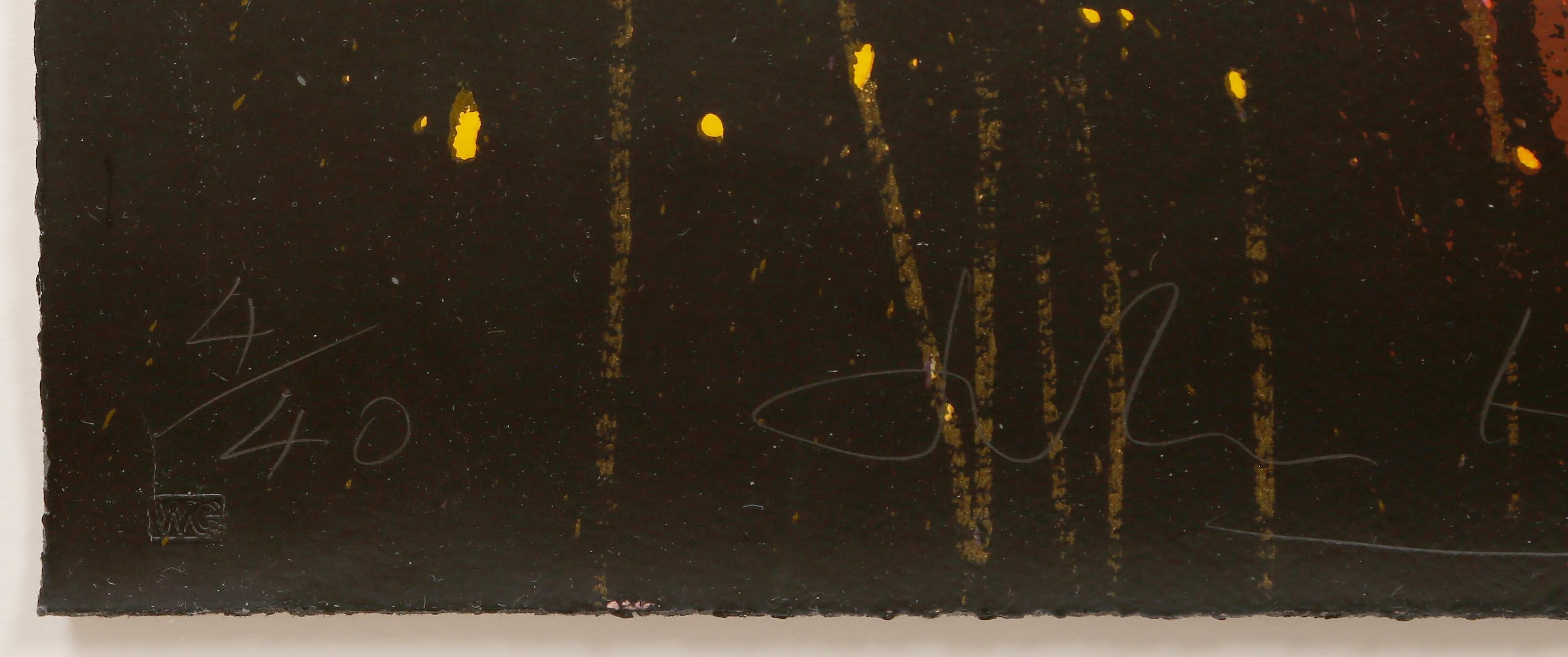 Soñar, serigrafía abstracta de John Hoyland en venta 2