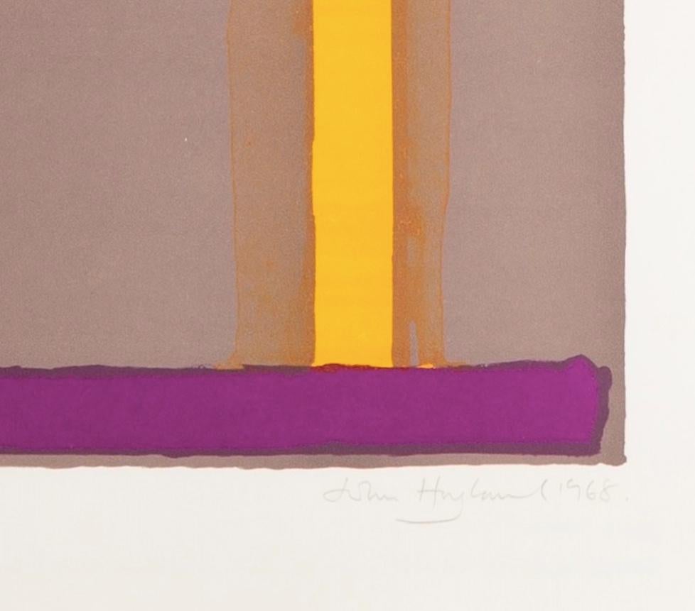 John Hoyland era un artista britannico e uno dei principali pittori astratti del paese.

Hoyland è nato a Sheffield, nello Yorkshire, e ha studiato alla Leighton Park School, prima di proseguire gli studi alla Sheffield School of Art, a Psalter Lane