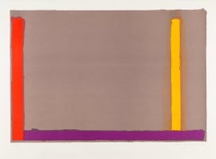 Pequeño suizo gris, 1968 - Siglo XX Impresión litográfica abstracta minimalista