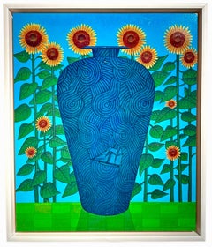 Tempesta - Natura morta simbolista con immagini marittime - Olio su pannello