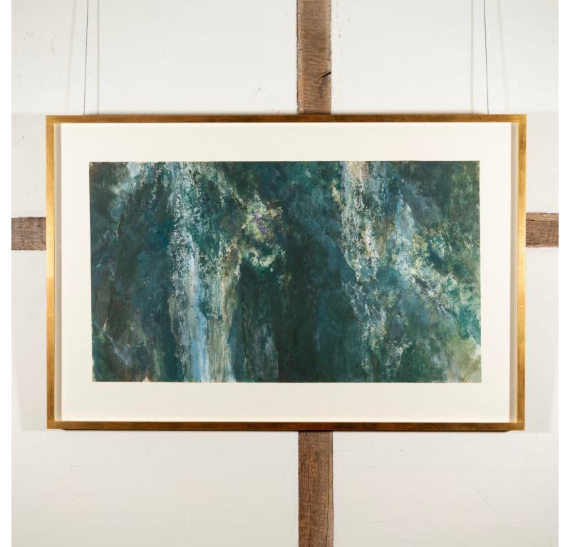 Baiser de la fée (El beso del hada), Escena I, II, III (Octubre) Pintura, 1968 - Painting de John Hubbard