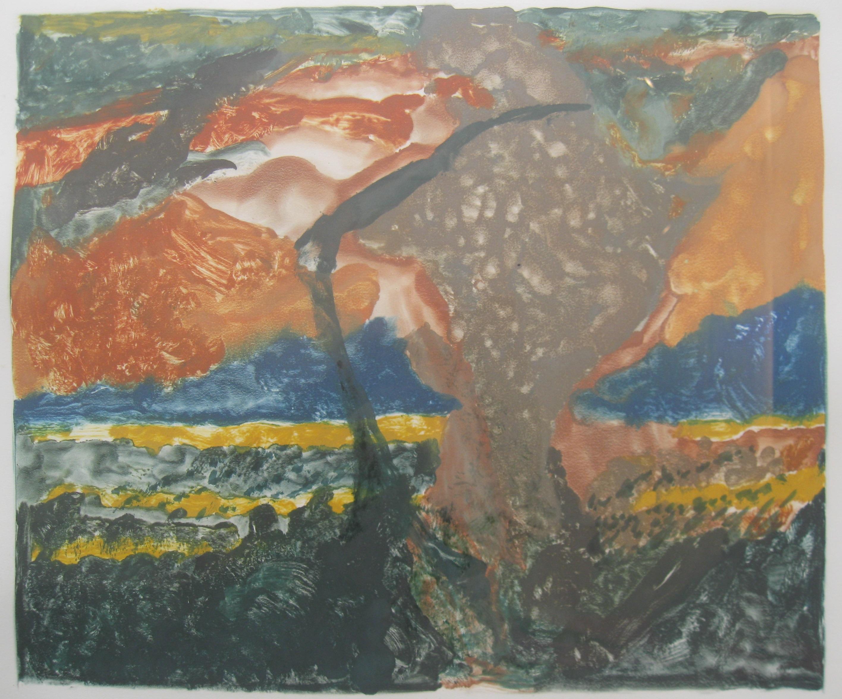 John Hubbard (1931-2017) Americano. Nuvola del tramonto numero 3 in vendita 1
