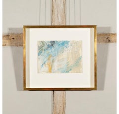 Untitled (November), Oil on Paper Painting by John Hubbard, 1965