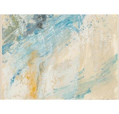 Sin título (noviembre), óleo sobre papel de John Hubbard, 1965